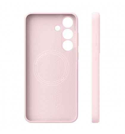 Чехол-накладка VLP Aster Case MagSafe для Samsung Galaxy S25 FE Pink