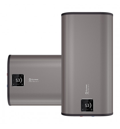 Накопительный электрический водонагреватель Thermex Fora 50 (pro) Wi-Fi Gray