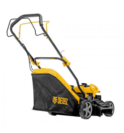 Газонокосилка роторная Denzel GLD-410SP-K Yellow/Black