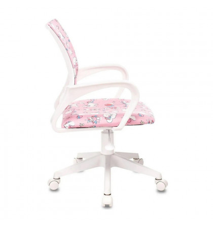Кресло детское Бюрократ BUROKIDS 1 W Pink/White
