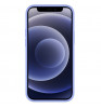 Накладка Soft Touch (iPhone 12) Голубой