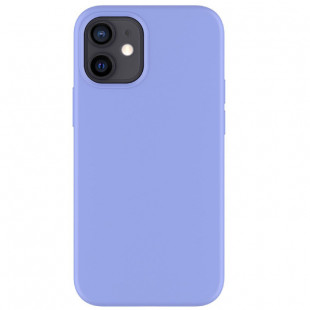 Накладка Soft Touch (iPhone 12) Голубой