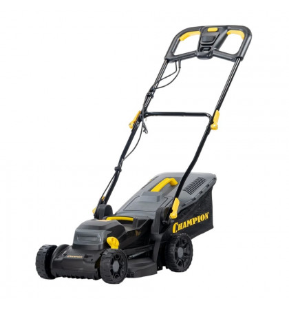 Газонокосилка роторная Champion EM3414 Black