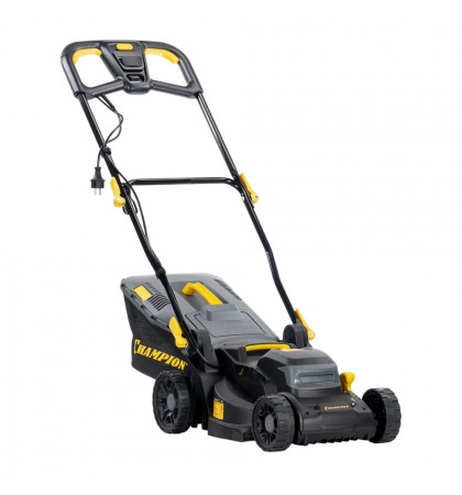 Газонокосилка роторная Champion EM3414 Black