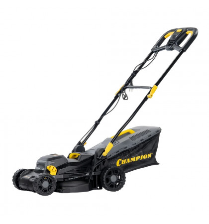Газонокосилка роторная Champion EM3414 Black