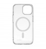 Чехол-накладка uBear Real Mag Case для смартфона Apple iPhone 15 Crystal Clear