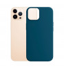 Чехол-накладка Devia Nature Silicone Case для iPhone 13 Pro Max Navy Blue