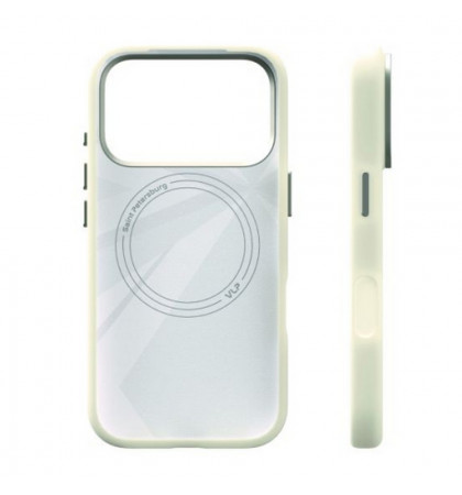 Чехол-накладка VLP Aster Case with MagSafe для смартфона Apple iPhone 17 Pro White