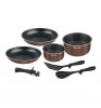 Набор посуды Rondell Kortado RDA-1789 Brown