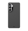 Чехол-накладка VLP Kevlar Сase MagSafe для Samsung S26 Black