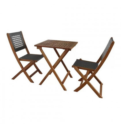 Набор садовой мебели Thinh Phu TP2104.0.1 3 предмета Brown/Gray