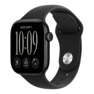 Умные часы Apple Watch Series 12 42mm Aluminium Case with Sport Band S/M Black