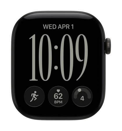 Умные часы Apple Watch Series 12 42mm Aluminium Case with Sport Band S/M Black