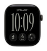 Умные часы Apple Watch Series 12 42mm Aluminium Case with Sport Band S/M Black