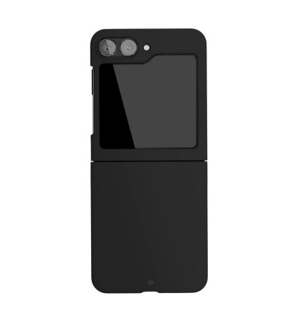 Чехол-накладка VLP Flex Сase для смартфона Samsung Galaxy Z Flip 6 Black