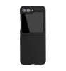 Чехол-накладка VLP Flex Сase для смартфона Samsung Galaxy Z Flip 6 Black
