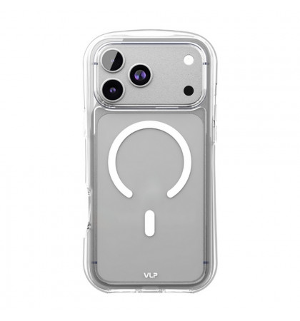 Чехол-накладка VLP Bubble Case with MagSafe для смартфона Apple iPhone 17 Pro Max White