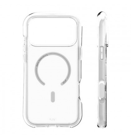 Чехол-накладка VLP Bubble Case with MagSafe для смартфона Apple iPhone 17 Pro Max White