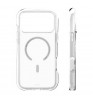 Чехол-накладка VLP Bubble Case with MagSafe для смартфона Apple iPhone 17 Pro Max White