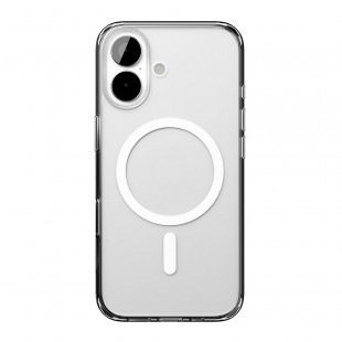 Чехол-накладка VLP Puro Case with MagSafe для смартфона Apple iPhone 17 Transparent