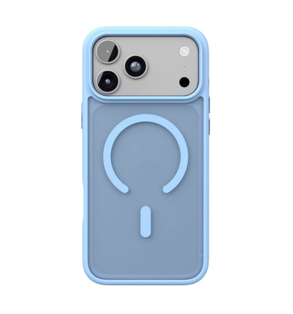 Чехол-накладка VLP Lite Bloom Case with MagSafe для Apple iPhone 18 Pro Blue