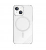 Чехол-накладка VLP Crystal Case with MagSafe для смартфона Apple iPhone 14 Transparent