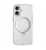 Чехол-накладка Devia Clean Series Magnetic Shockproof Stand Case для iPhone 17 Clear