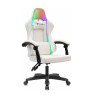 Кресло игровое Knight Wolf RGB White