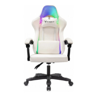 Кресло игровое Knight Wolf RGB White
