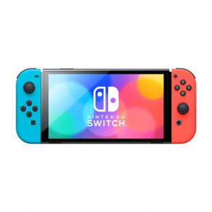 Игровая приставка Nintendo Switch OLED 64GB Neon Red-Blue