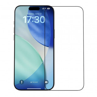 Защитное стекло Devia Van Series Crystal Diamond Tempered Glass для iPhone 17 Pro Black