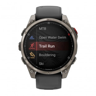 Умные часы Garmin Fenix 8 Pro 47mm Amoled Sapphire Graphite/Black