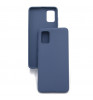 Чехол-накладка Soft Touch (Samsung Galaxy A51) Темно-синяя