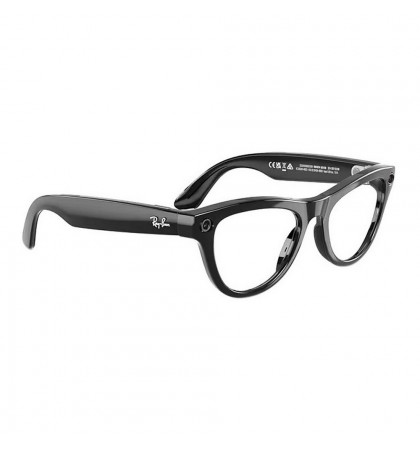 Умные очки Ray-Ban Meta Skyler (Gen 2) RW4010 Shiny Black/Clear