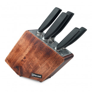 Набор кухонных ножей Rondell Lincor RD-482 Brown