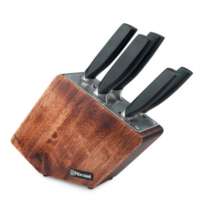 Набор кухонных ножей Rondell Lincor RD-482 Brown