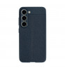 Чехол-накладка Devia Leather Texture для смартфона Samsung Galaxy S23 Blue