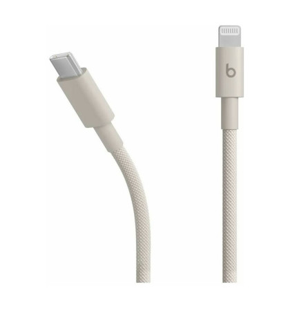 Кабель Beats USB-C to Lightning Woven Cable (1.5 m) Beige