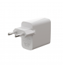 СЗУ Breaking Mountain Series 65W 1xType-C+USB-A QC3.0 WC20 White