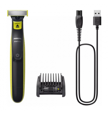 Триммер Philips Norelco OneBlade 360 Face Black/Lime QP2724/70 