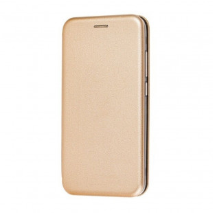 Чехол-книжка экокожа для смартфона Xiaomi Mi 9 lite Золотой