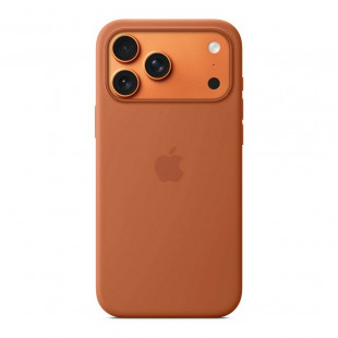 Чехол-накладка Apple Silicone Case with MagSafe для смартфона Apple IPhone 17 Pro Max Terra Cotta