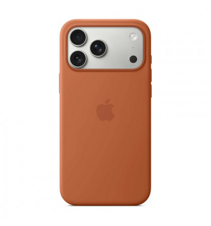 Чехол-накладка Apple Silicone Case with MagSafe для смартфона Apple IPhone 17 Pro Max Terra Cotta