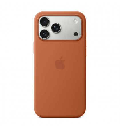 Чехол-накладка Apple Silicone Case with MagSafe для смартфона Apple IPhone 17 Pro Max Terra Cotta