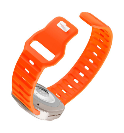 Ремешок силиконовый VLP Pulse Band для Samsung Watch Ultra 47 мм Orange