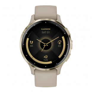 Умные часы Garmin Venu 3S Soft Gold/Light Sand