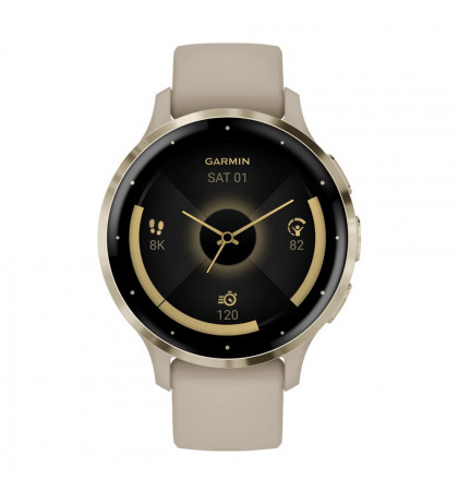 Умные часы Garmin Venu 3S Soft Gold/Light Sand