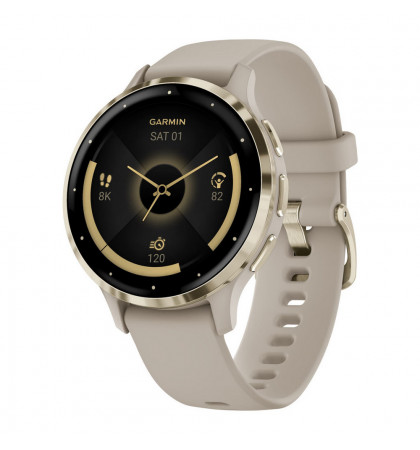 Умные часы Garmin Venu 3S Soft Gold/Light Sand