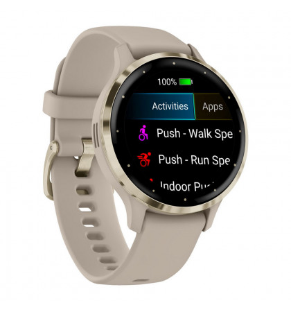 Умные часы Garmin Venu 3S Soft Gold/Light Sand