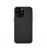 Чехол-накладка uBear Capital Leather Mag Case для смартфона Apple iPhone 15 Pro Black